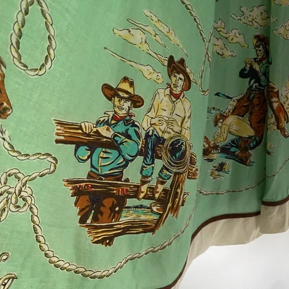 Double D Ranch Mitchell’s Gallery Romantic Western Swirl Skirt SZ L NWT - Picture 6 of 14